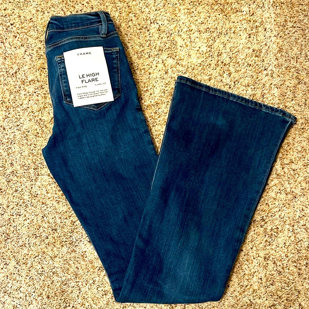 NWT FRAME - LE HIGH FLARE